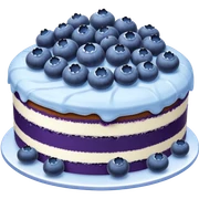 blueberry cake sticker