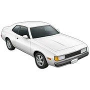 white car sticker
