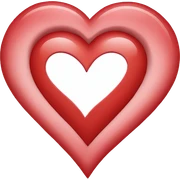 Heart sticker