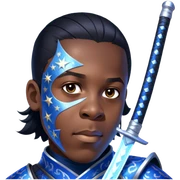 Celestial Samurai sticker
