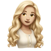 Aesthetic white girl sticker