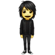 Emo sticker