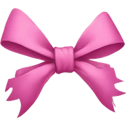 Bow sticker