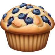 Blueberry muffin  sticker