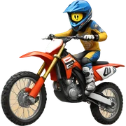 Motocross sticker