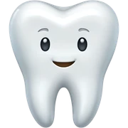 Tooth without face sticker