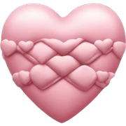 Chanel heart sticker