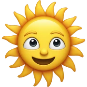 sun sticker