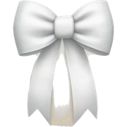 white bow sticker
