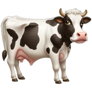 cow sticker