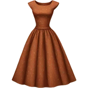 vintage dress sticker