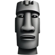 Moai  sticker