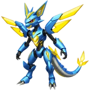 Vikavolt-Zeraora-Genesect-Miraidon-fusion, full body sticker