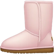 light pink uggs sticker