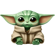 Baby baby yoda sticker