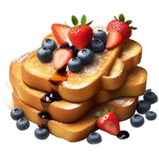 french toast sticker