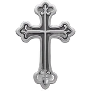 Gothic cross sticker