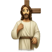 Jesus cross  sticker