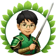 Emerald Samurai sticker