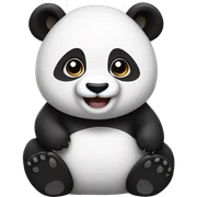 Baun panda sticker