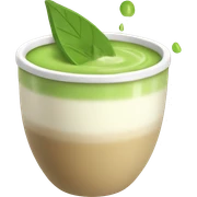 Matcha latte  sticker