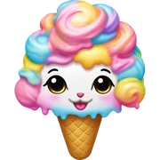 ice cream lisa frank sticker