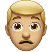 confused face  sticker