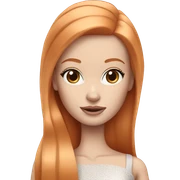 Pale Barbie ginger sticker