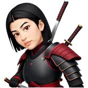 Shadow Samurai sticker
