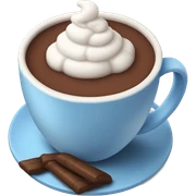 Hot cocoa sticker