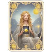 tarot cards sticker
