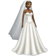 Wedding dress sticker