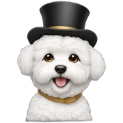 bichon sticker