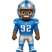 Detroit lions sticker