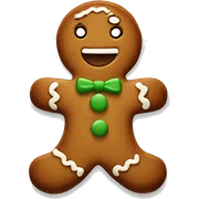 Gingerbread sticker