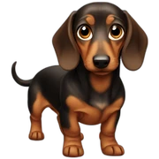 Daschund sticker