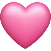 pink heart  sticker