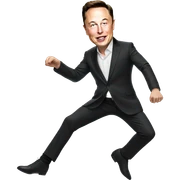elon musk dances  sticker