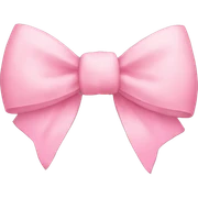 Aesthetic bow sticker