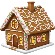 Gingerbread house sticker
