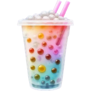 Boba tea sticker