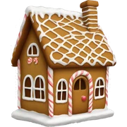 Gingerbread house sticker