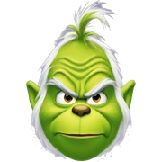 Grinch sticker