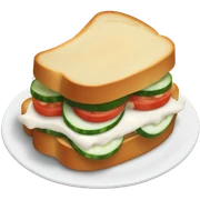 make me an indian sandwich with white cream sticker