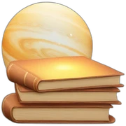 jupiter book sticker