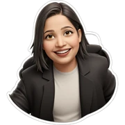 smiling boy in stylish outfit sticker