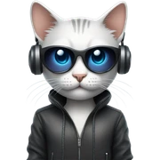 agent cat sticker