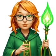 Verdant Wizard sticker