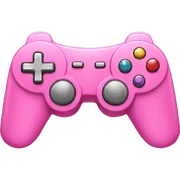 pink game controller sticker
