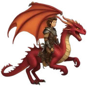 dragon riders sticker
